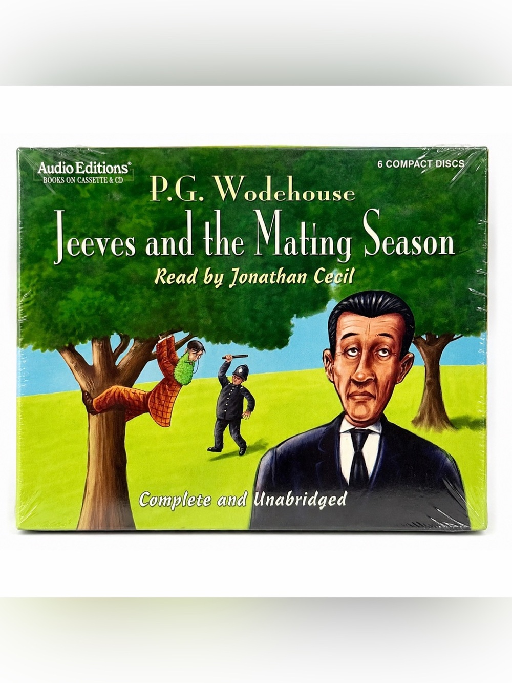 P.G. Wodehouse Jeeves and the Mating Season 6 CD Audiobook SEALED Jonathan Cecil